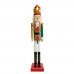Χριστουγεννιάτικος Διακοσμητικός Μολυβένιος Στρατιώτης, Βασιλιάς με Σκήπτρο (61cm)